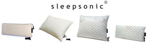 Sleepsonic Stereo Headphones in a Pillow Systems